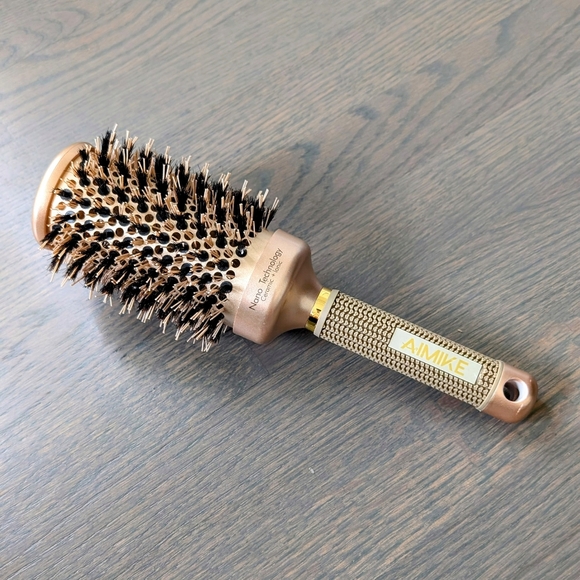 Accessories Aimike Round Hair Brush Nano Thermal Ceramic Ionic